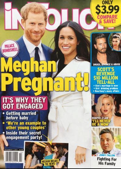 Meghan Markle NOT Pregnant Following Prince Harry Engagement