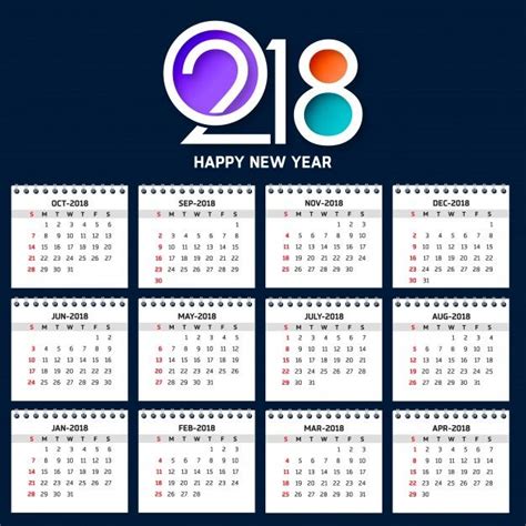 Mejores 25 imágenes de Calendarios 2018 gratis para ...