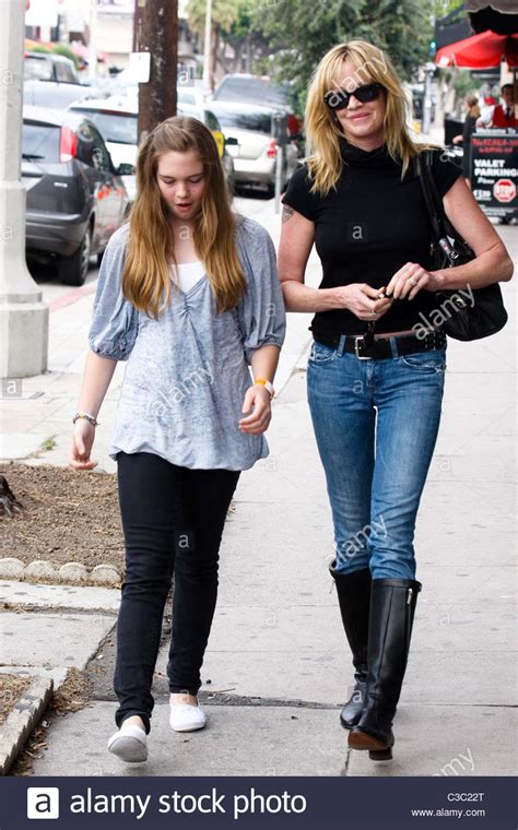 Melanie Griffith and her daughter Stella Banderas go to a ...