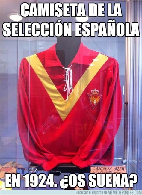 [ MEMEDEPORTES ] Camiseta de la Selección Española