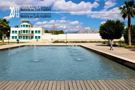 Memoria Universidad de Alicante 2012. Memoria Universidad ...