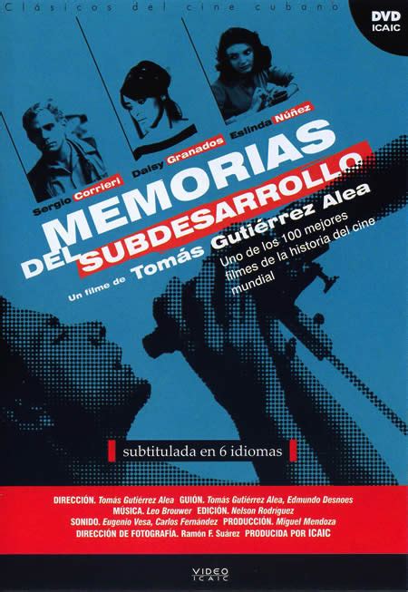 Memorias del subdesarrollo  Tomás Gutiérrez Alea, 1968 ...