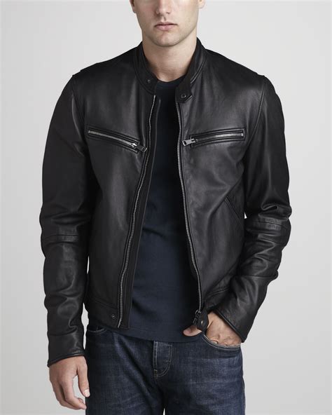 Men s Leather Motorcycle Jackets | High Fashion Update