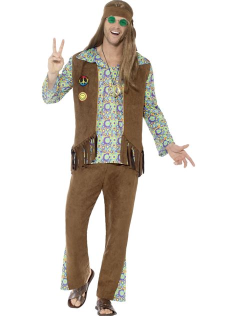 Mens 60 s Hippie Costume   43126   Fancy Dress Ball