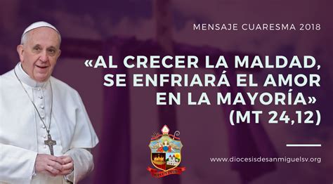 Mensaje del Papa Francisco para la Cuaresma 2018 ...