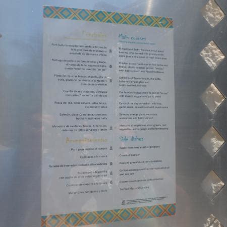 menu at D Italia Casitas   Picture of El Dorado Royale, by ...