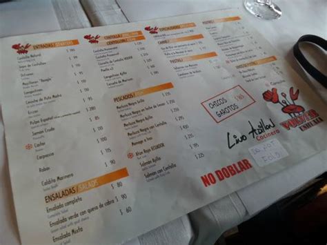 menu   Picture of Volver, Ushuaia   TripAdvisor