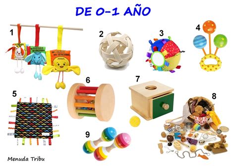 Menuda Tribu: Ideas de juguetes para niños de 0 a 4 años