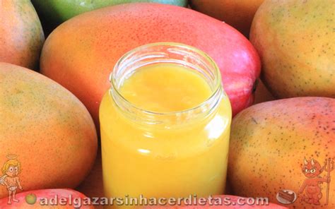 Mermelada de Mango sin azúcar   Adelgazar sin hacer dietas ...