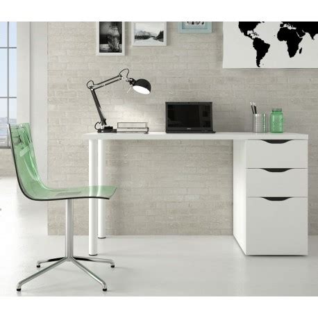 Mesa de estudio completa | escritorio moderno con cajonera ...