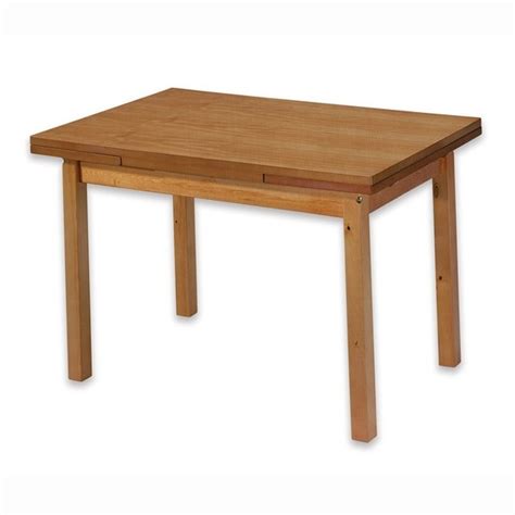 mesa extensible de madera