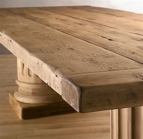 Mesa madera maciza antigua