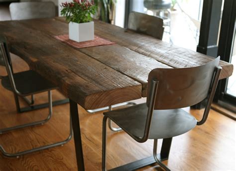Mesas de comedor modernas de madera maciza   50 ideas.