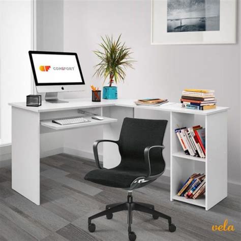 Mesas de escritorio baratas | De oficina en L, de ...