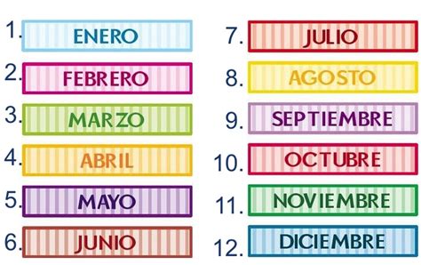 MESES | MATEMÁTICA NEE PRIMARIA