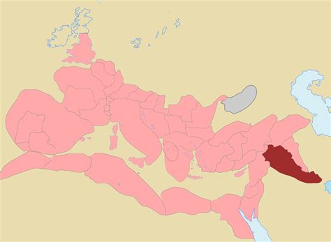 Mesopotamia  roman Province  Map