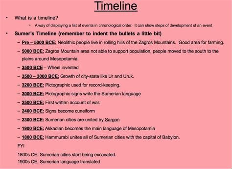Mesopotamian Civilization Timeline | www.imgkid.com   The ...