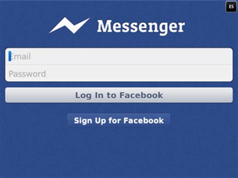 Messenger de facebook   Como Iniciar Sesion en