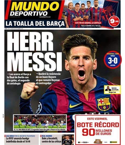 Messi hits world headlines again | FC Barcelona