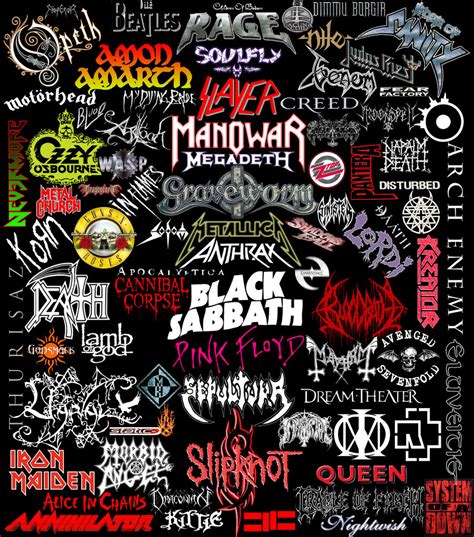 Metal bands by Toxinman on DeviantArt