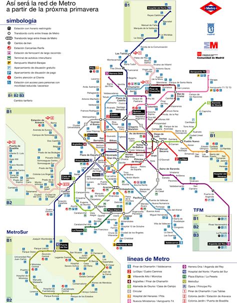 Metro de Madrid 2007 Tamaño completo