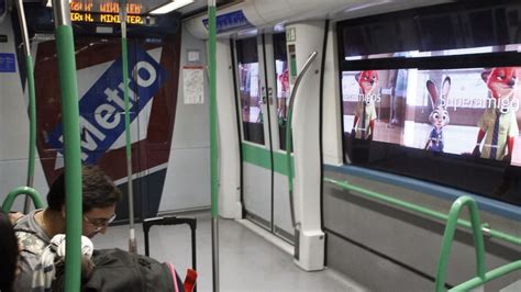 Metro de Madrid inaugura un sistema de publicidad ...