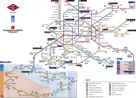 Metro de Madrid, más de 100 imágenes del mapa de metro ...