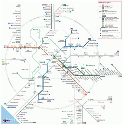 Metro de Roma   Dos líneas de Metro en Roma