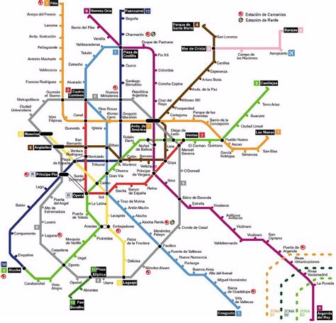 Metro Madrid: tutte le informazioni utili sulla metro ...