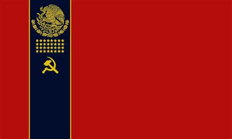 Mexcian Soviet Socialist Republic Flag by 3D4D on DeviantArt