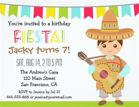 mexican fiesta party invitation templates free   Mexican ...