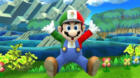 Mexican Mario  Super Smash Bros. for Wii U > Skins > Mario ...