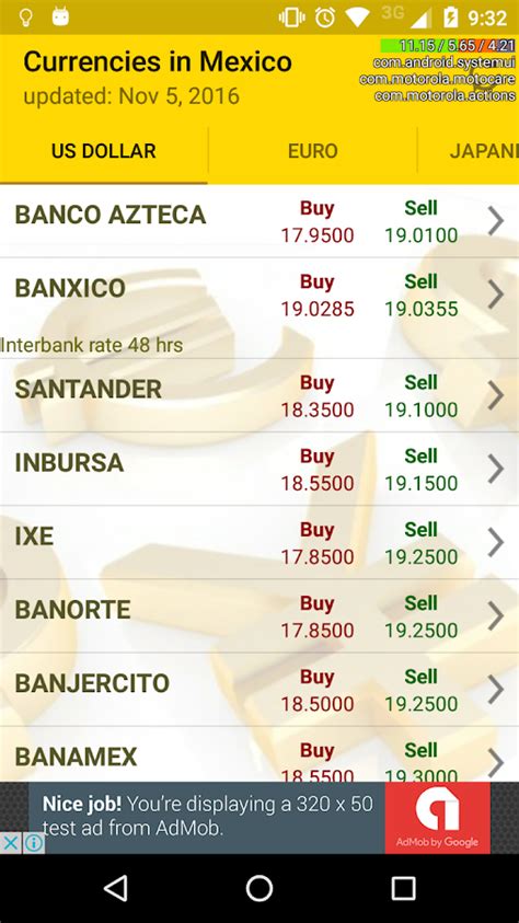 Mexican Peso Exchange Rates   Android Apps on Google Play