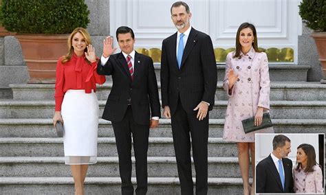 Mexican president and his wife visit Spanish Royals ...