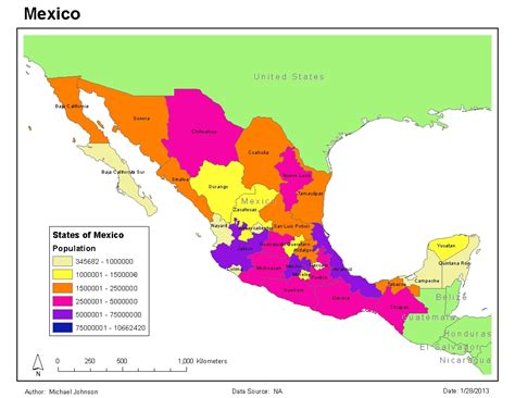 Mexican States Mexico | gis 2013 maps of mexico gis 4043 ...