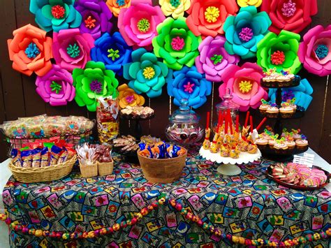 mexicn fiesta themed candy bar | QUINCEANERA | Pinterest ...
