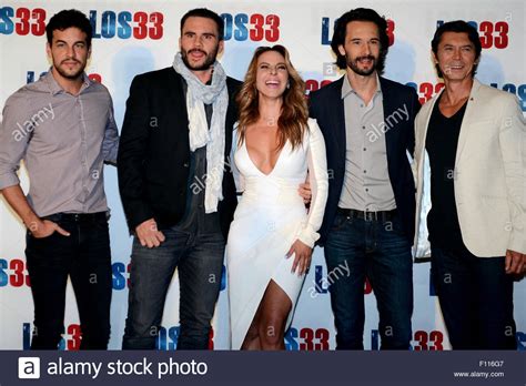 Mexico City, Mexico. 24th Aug, 2015. Cast members of movie ...