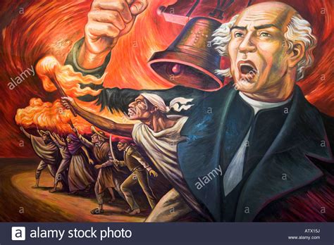 MEXICO Dolores Hidalgo Cry of freedom painting ...