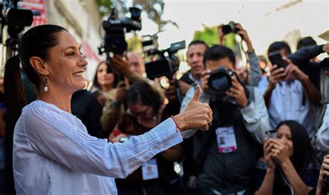 Mexico election: Claudia Sheinbaum set to be FIRST woman ...