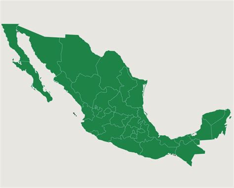 Mexico: Estados   Juego de Mapas