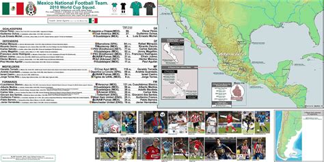 Mexico National Soccer Team Schedule Map