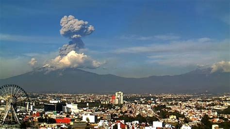 Mexico: Popocatepetl volcano erupts spewing ash and smoke