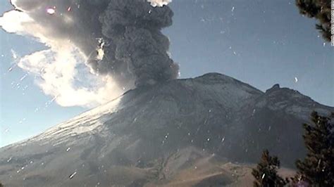 Mexico Popocatepetl Volcano spews ash   CNN