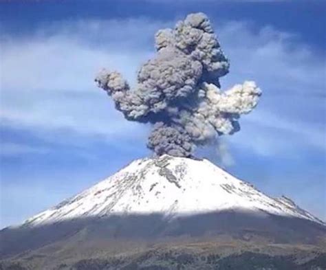 Mexico s Popocatépetl volcano erupts multiple times; 4 ...