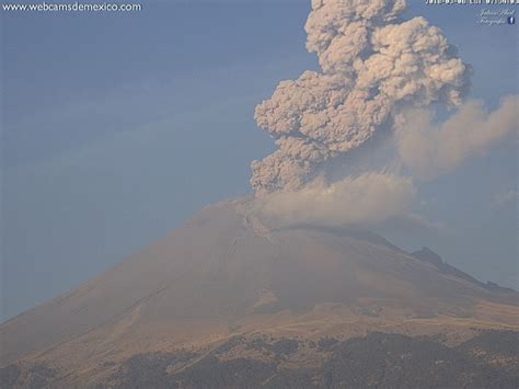 Mexico s Popocatépetl Volcano erupts over 2,000 meters ...