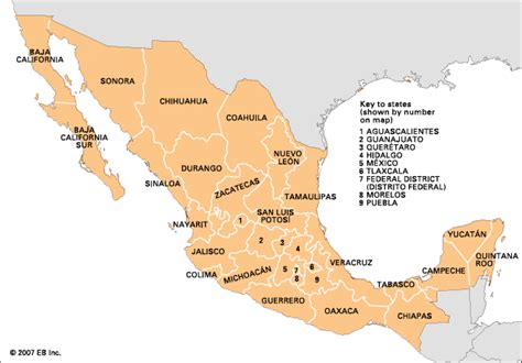Mexico: state government   Students | Britannica Kids ...