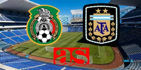 México vs Argentina; Amistoso Sub 23  0 0 : Resumen del ...