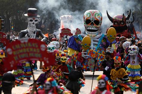 Mexico’s Day of the Dead Parade Pays Tribute to Quake ...