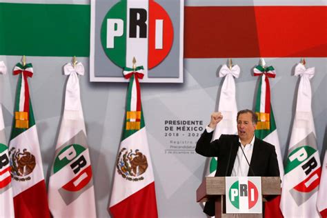 Mexico’s Institutional Revolutionary Party  PRI  to ...