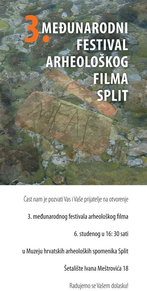 MHAS – 3. međunarodni festival arheološkog filma | Arheologija
